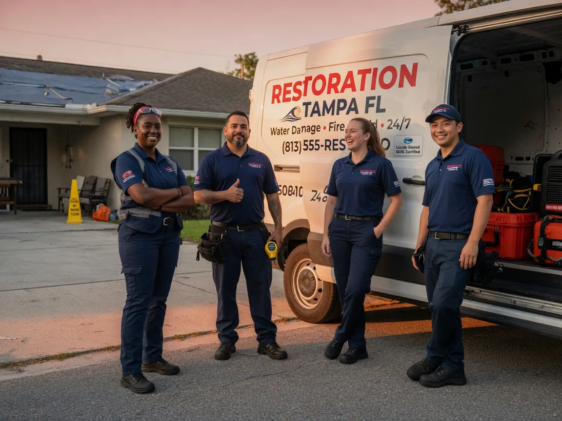 Water Damage Restoration company in New Middletown, OH