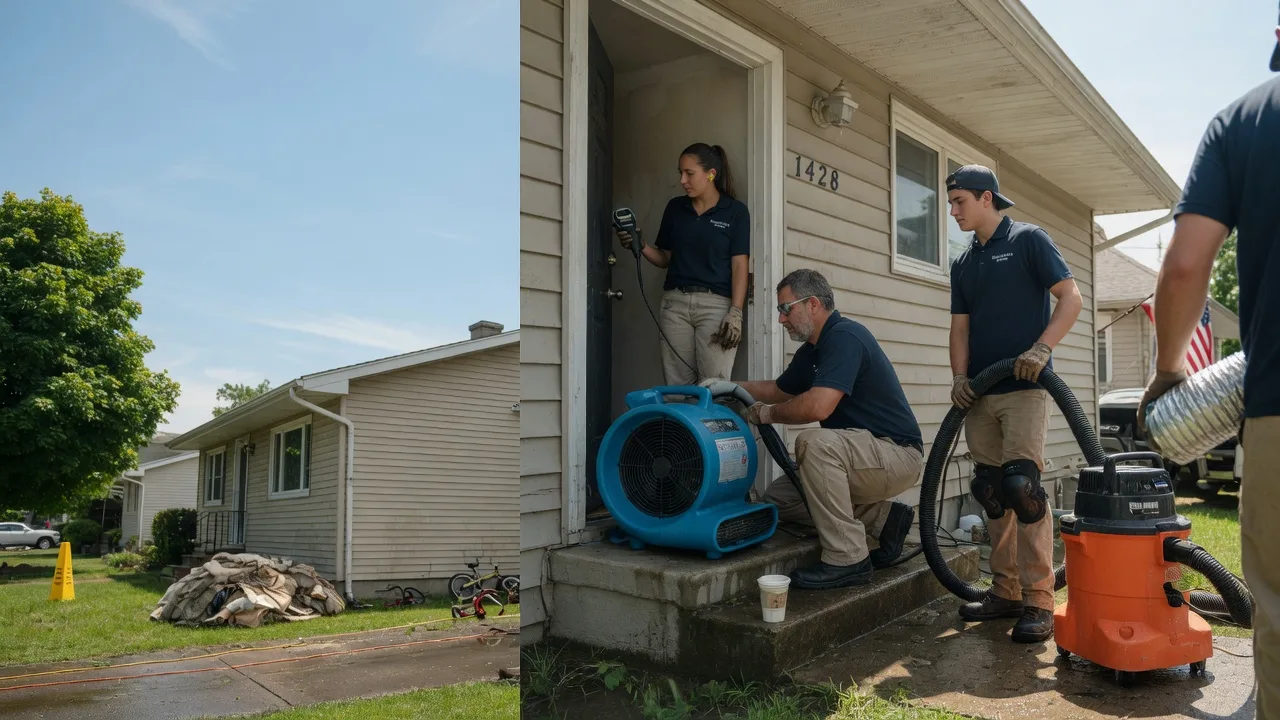 Water Damage Restoration in New Middletown, OH near me